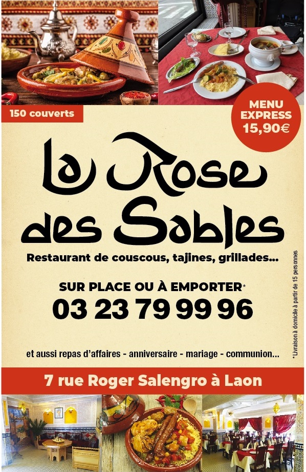 PUBLICITE LA ROSE DES SABLES