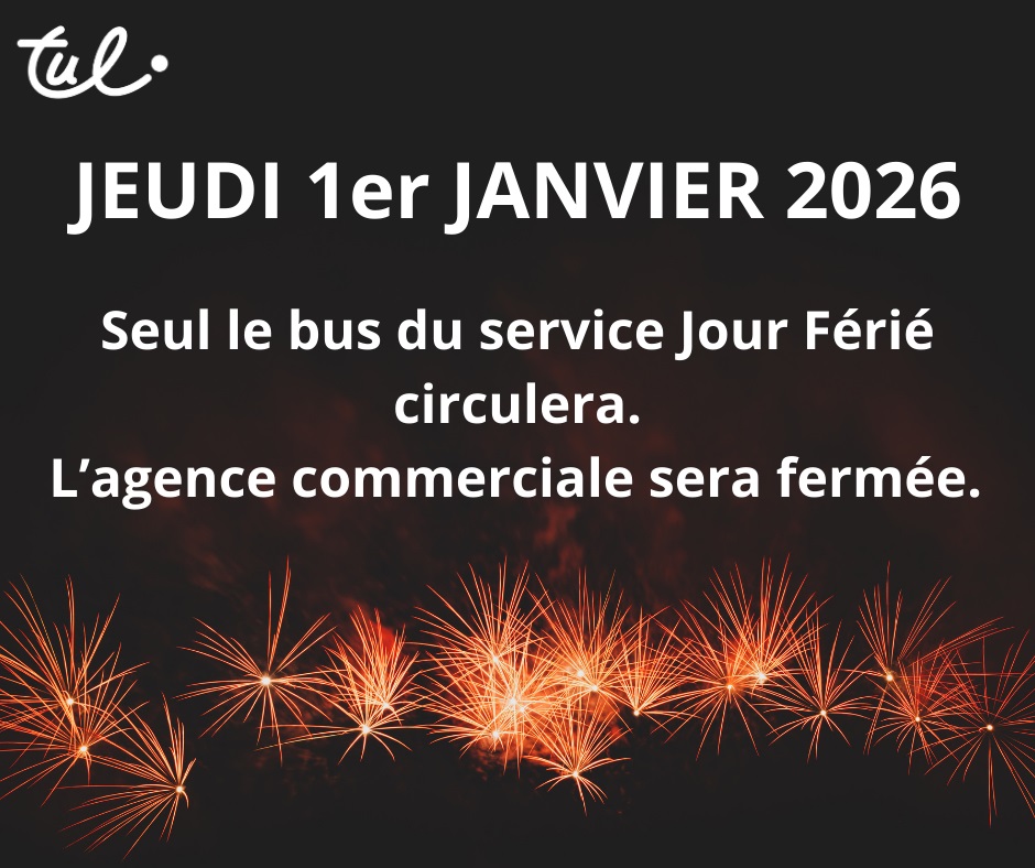 service jour férié le 01/01/26
