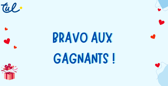 GAGNANTS JEU CONCOURS
