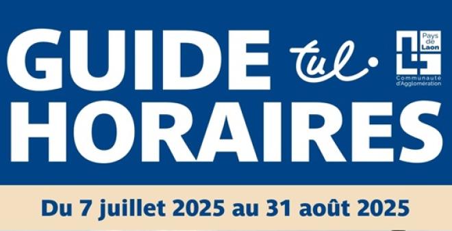 GUIDE HORAIRES ÉTÉ