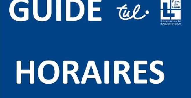 GUIDE HORAIRES
