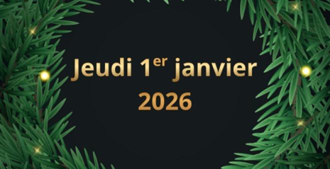 JEUDI 1ER JANVIER 2026
