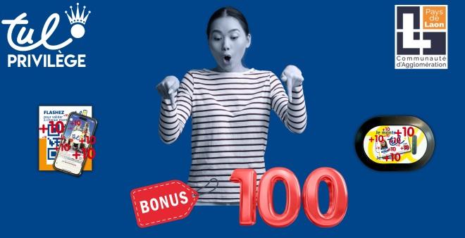 100 POINTS BONUS