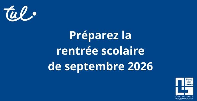 Préparez la rentrée scolaire