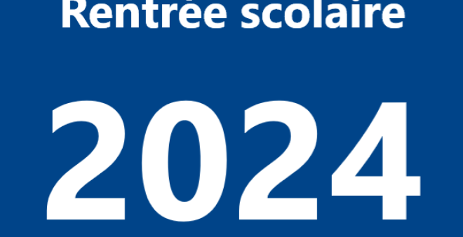 RENTREE SCOLAIRE 2024