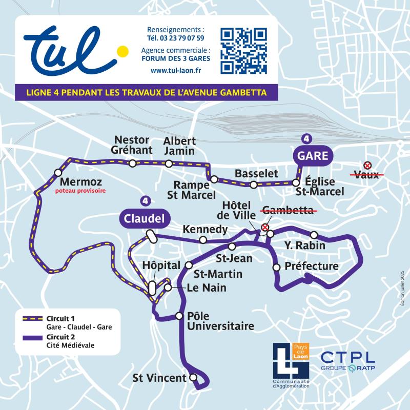 plan travaux gambetta