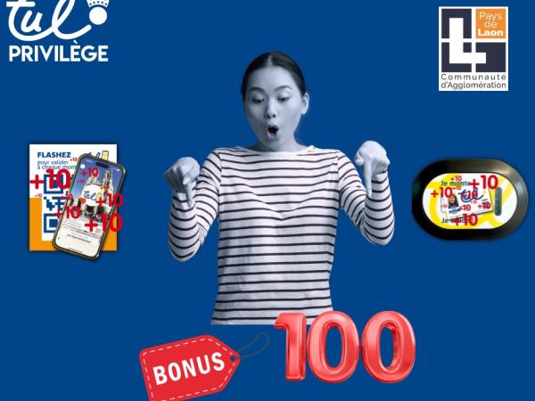 100 POINTS BONUS