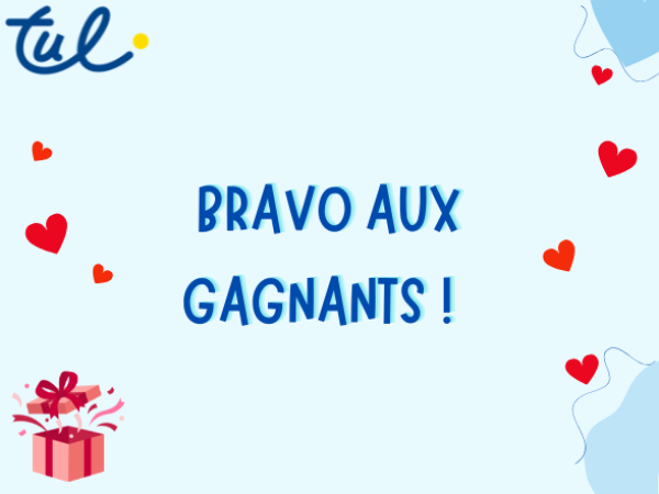 GAGNANTS JEU CONCOURS