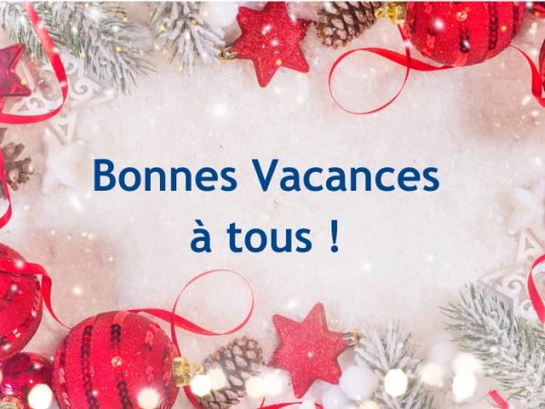 BONNES VACANCES