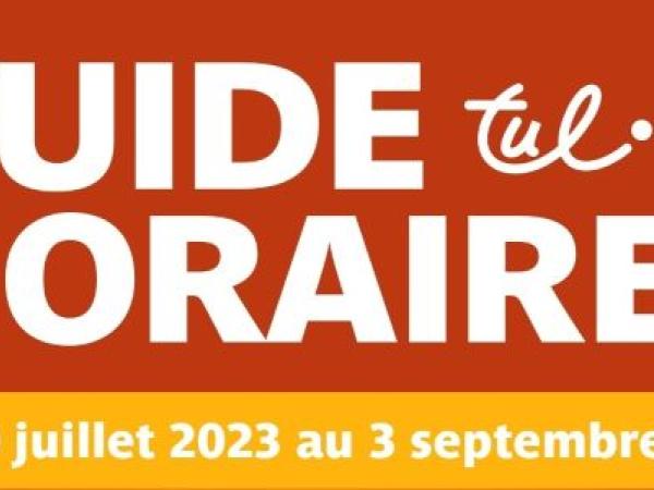 Guide horaires été 2023
