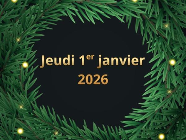 JEUDI 1ER JANVIER 2026