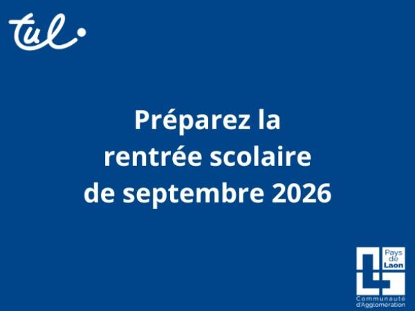 Préparez la rentrée scolaire