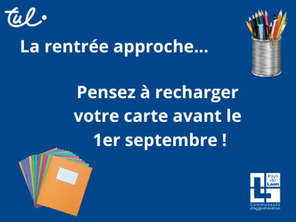 LA RENTREE APPROCHE