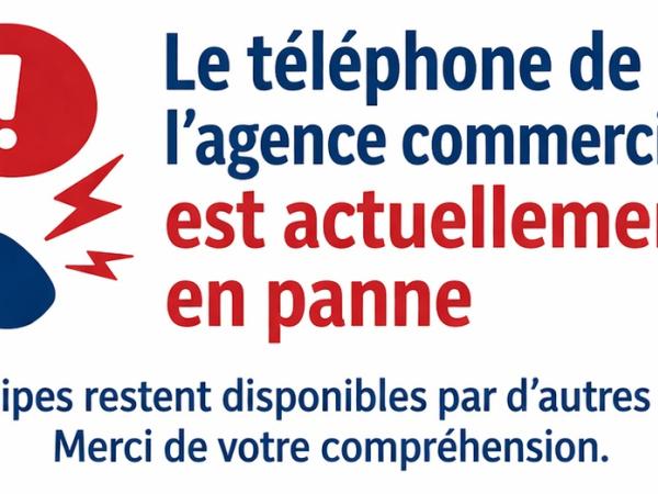 TELEPHONE EN PANNE