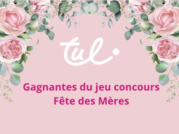 gagnantes jeu concours fête des mères